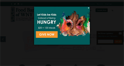 Desktop Screenshot of foodbankwny.org